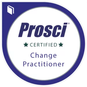 Prosci Certification Badge